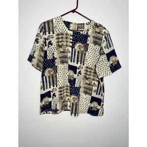 Modern Essentials Blouse - Sz. L